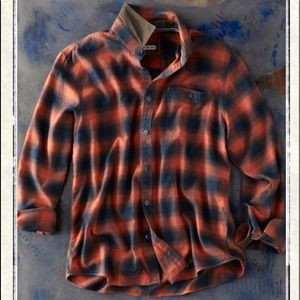 32 Bar Blues men’s Cotten flannel LS shirt Size L